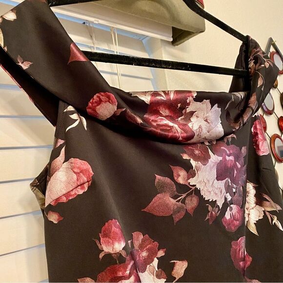 PREMIERâAMOURâFLORALÂ OFFâTHEâSHOULDERâSHEATHâDRESSâ16âNWT - Picture 5 of 16